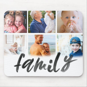 Mousepad Script personalizado de grade de colagem de fotos