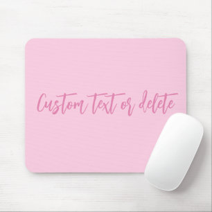 Mousepad script personalizado mês de consciência do câncer 