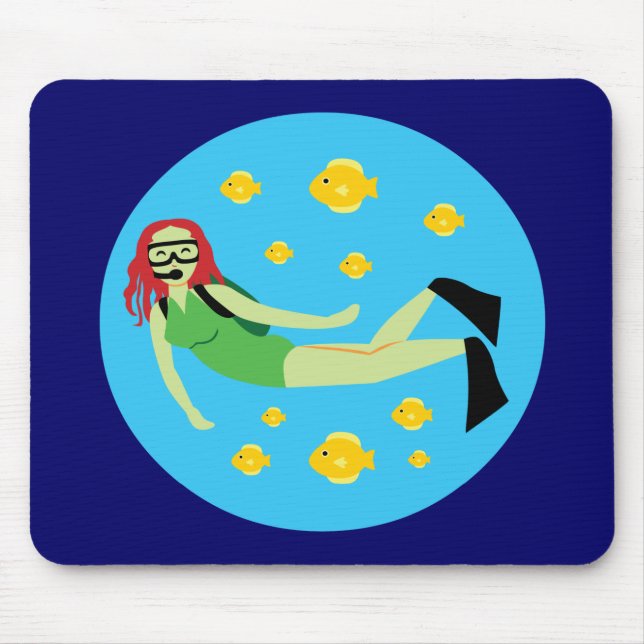 Mousepad Scuba Diver (Frente)