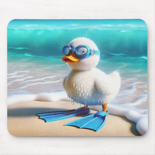 Mousepad Scuba Diver Ducking (Frente)