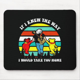 Mousepad Se Eu Soubesse O Caminho Levaria Para Casa Retro V