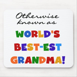Mousepad Se não sabido como presentes da avó Melhor-est