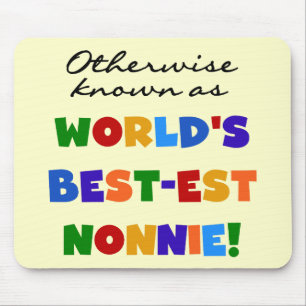 Mousepad Se não sabido como presentes do Melhor-est Nonnie