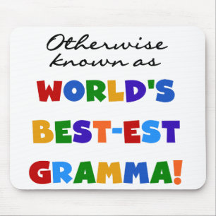 Mousepad Se não sabido como t-shirt do Melhor-est Gramma