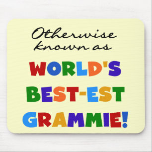Mousepad Se não sabido como t-shirt do Melhor-est Grammie