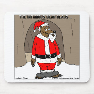 Mousepad Se Santa Clause Camisetas Divertidas de Presentes