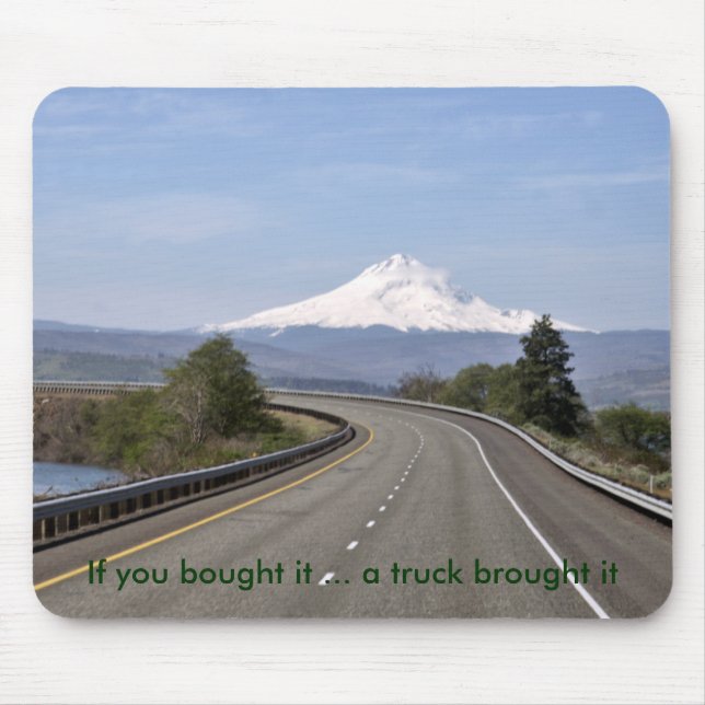 Mousepad Se você o comprou… um caminhão trouxe-o (Frente)