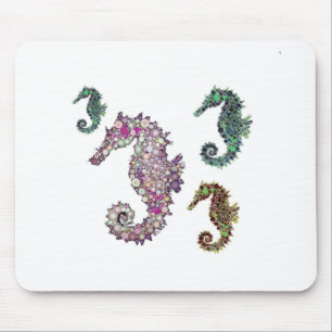 Mousepad Seacavalos Art de LeahG