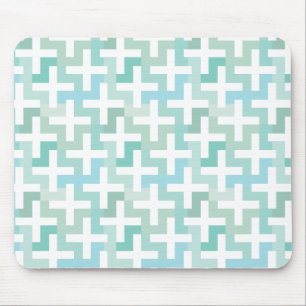 Mousepad Seafoam Green Geométrico
