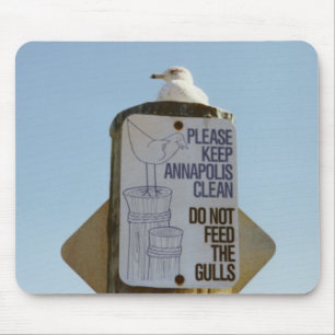 Mousepad Seagull Fica Fome