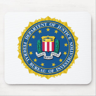 Mousepad Seal do FBI
