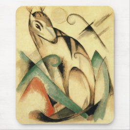 Mousepad Seated Mythical Animal (por Franz Marc)