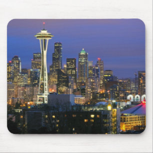Mousepad Seattle visto do parque do Kerry na rainha Anne
