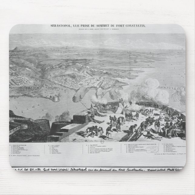 Mousepad Sebastopol do forte Constantin (Frente)