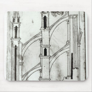 Mousepad Seção da parede e do arco