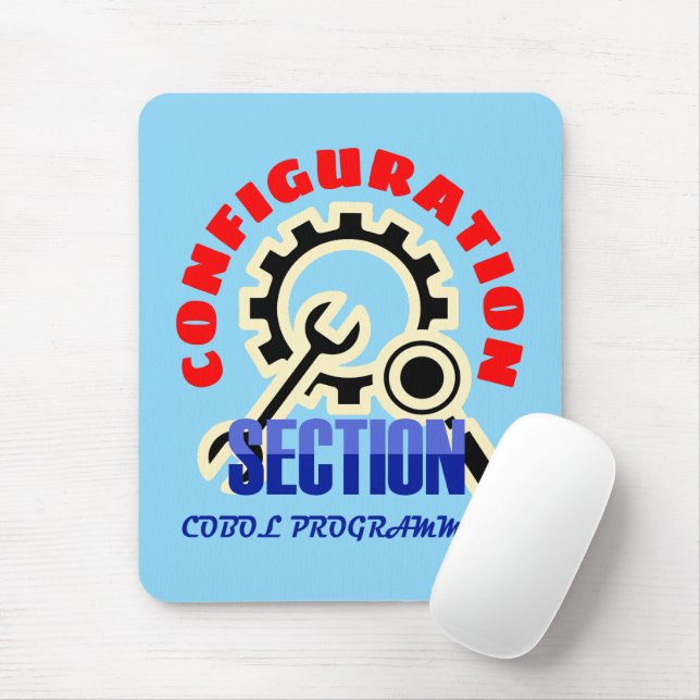 Mousepad Seção de configuração em programação Cobol (Com mouse)