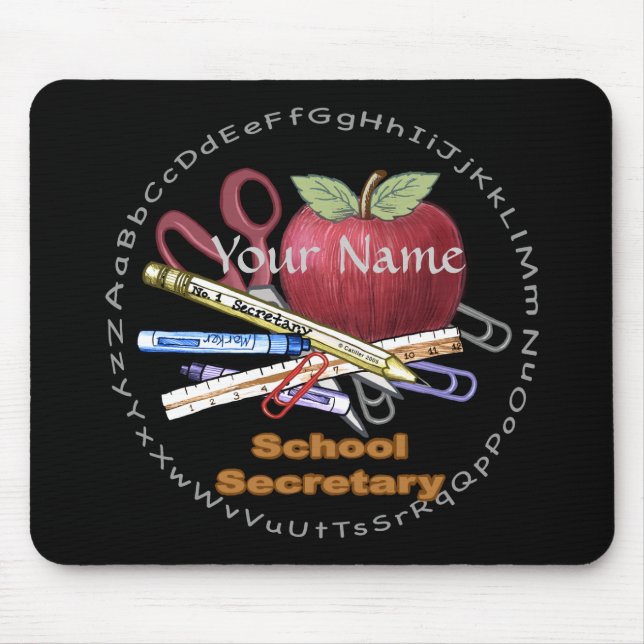 Mousepad Secretário Escolar (Frente)