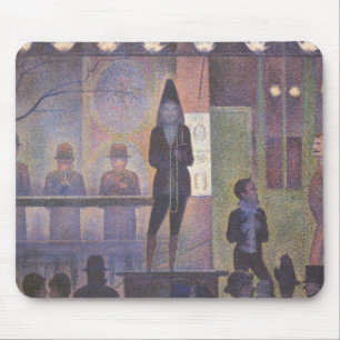 Mousepad Secundário de circo por Georges Seurat, arte do