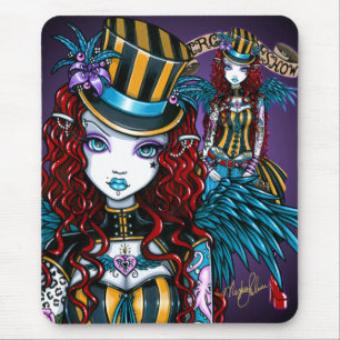 Mousepad Secundário feericamente gótico do tatuagem do