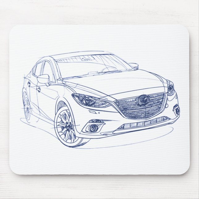 Mousepad Sedan 2014 de Maz 3 (Frente)