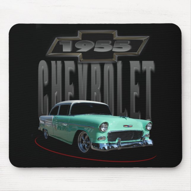 Mousepad Sedan Verde 1955 (Frente)