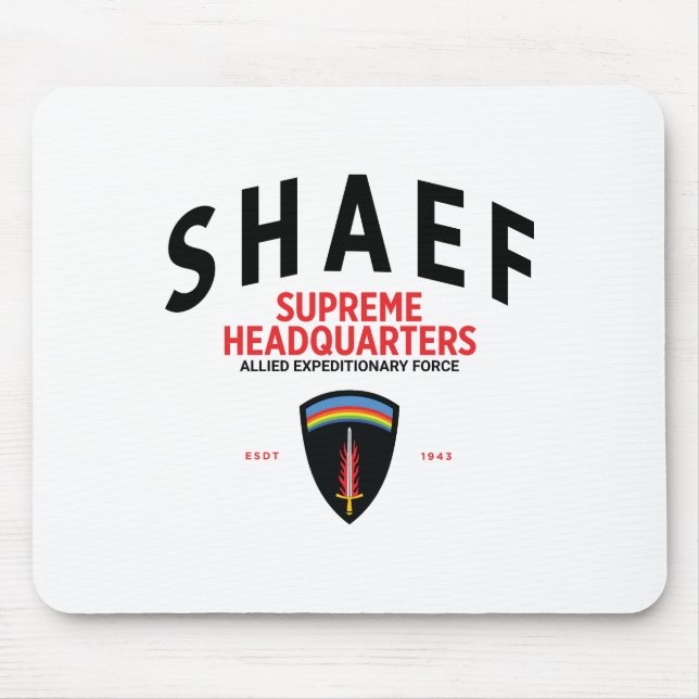 Mousepad Sede Supremo da SHAEF (Frente)
