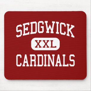 Mousepad Sedgwick - cardeais - alto - Sedgwick Kansas