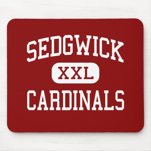 Mousepad Sedgwick - cardeais - alto - Sedgwick Kansas (Frente)