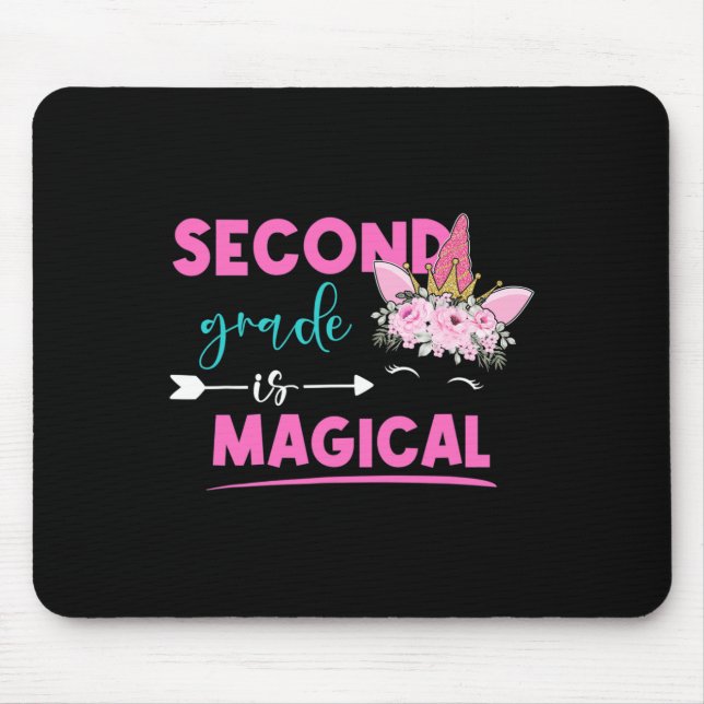 Mousepad Segunda Série É Unicórnio Mágico Professor do 2º A (Frente)