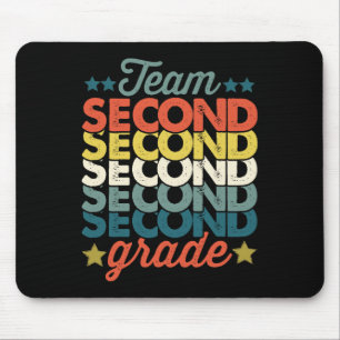 Mousepad Segundo De Equipe De Segundo Ano De Volta Às Crian