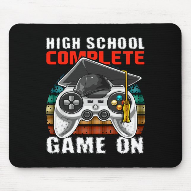 Mousepad Segundo grau Concluído Graduação do Mais velho de  (Frente)