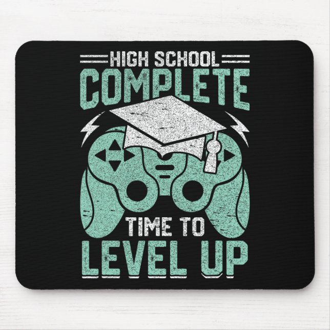 Mousepad Segundo grau Concluído Tempo Para Alinhar O Jogo D (Frente)