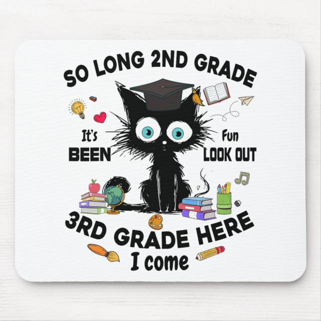 Mousepad Segundo Longo Grau 3º Grau Aqui Eu Vim Graduação L (Frente)