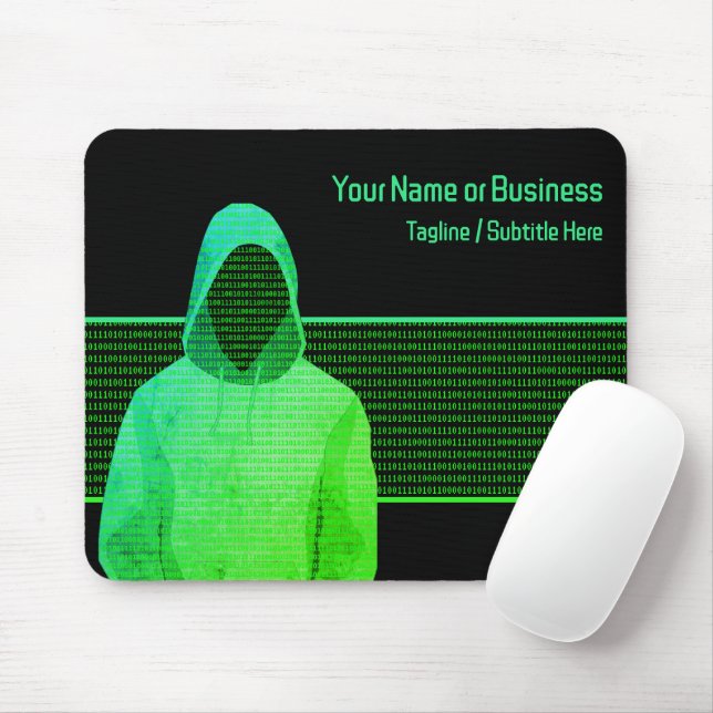 Mousepad Segurança Digital - Texto Comercial Anti-Crimes Ci (Com mouse)