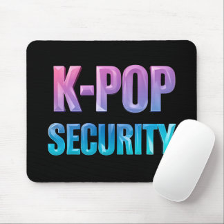 Mousepad Segurança do K-Pop Concerto de Música Pop Coreana