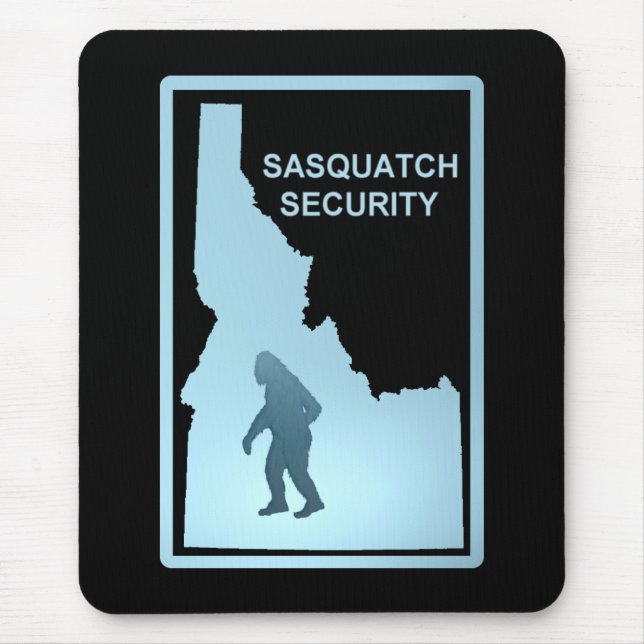 Mousepad Segurança Sasquatch - Idaho (Frente)