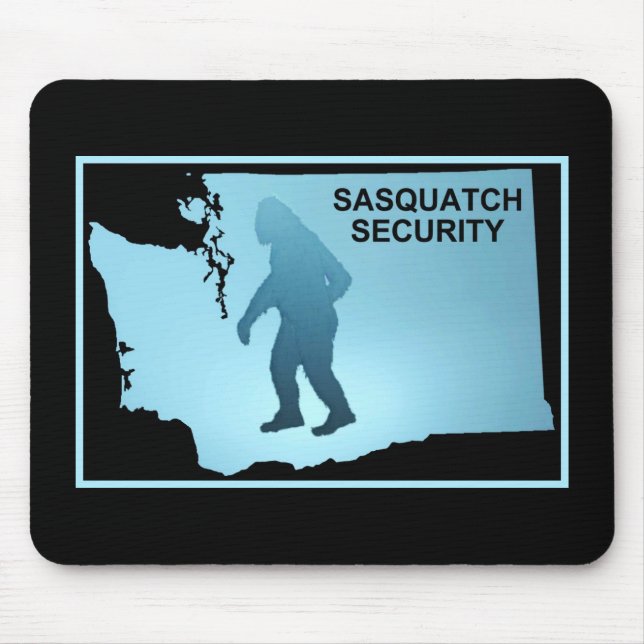 Mousepad Segurança Sasquatch - Washington (Frente)