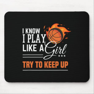Mousepad Sei que toco como uma garota tentando manter o bas