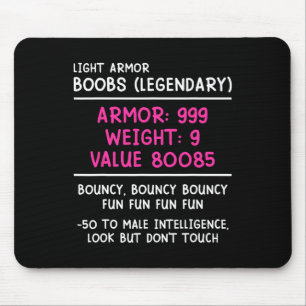 Mousepad Seio de Gamer (legendário) Reprodutor de Vídeo Gar