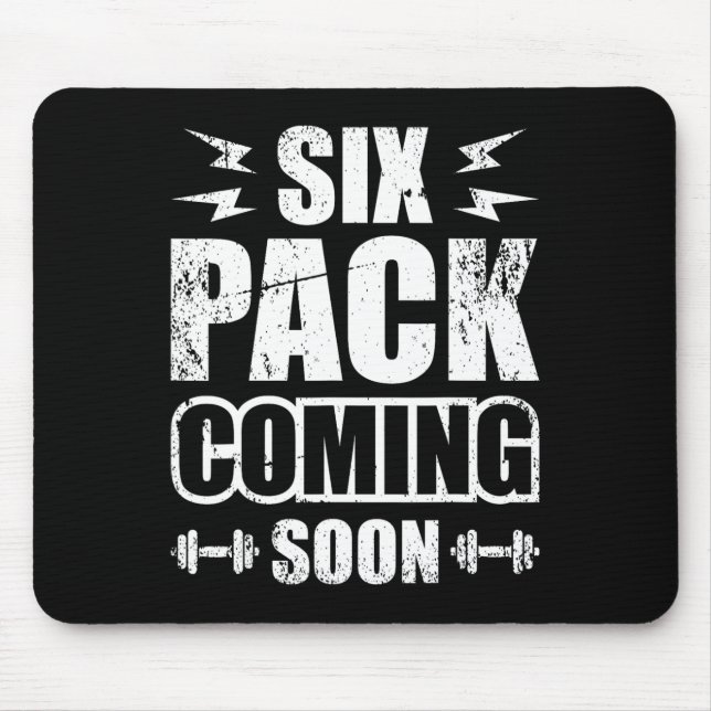 Mousepad Seis pacotes chegando em breve 2 (Frente)