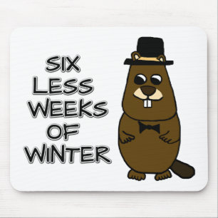 Mousepad Seis semanas a menos de inverno