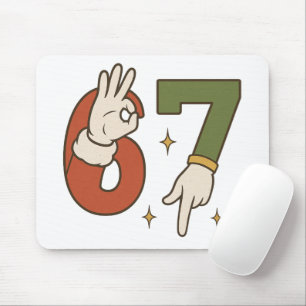 Mousepad Seis Sete 67 6 7 Papai Noel Elfo Natal Meme