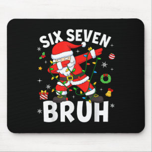 Mousepad Seis Sete 67 Geração Z Alpha Meme Bruh Natal Dabbi