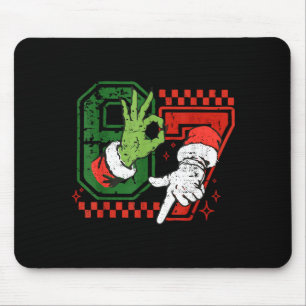 Mousepad Seis Sete 67 Piada Natal Meme Humor Tendência Casa