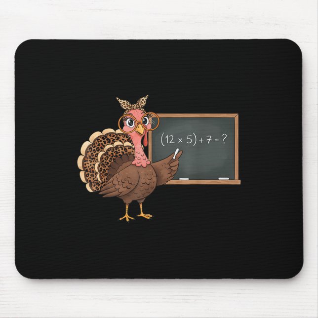 Mousepad Seis Sete 6 7 Meme Número 67 Peru Ação de Graças T (Frente)