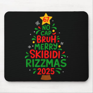 Mousepad Seis Sete Árvore de Natal 67 Sem Capa Bruh Meme 6