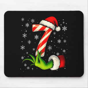 Mousepad Seis Sete Casal de Natal Engraçado Combinando Meme