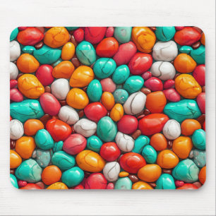 Mousepad Seixos coloridos do mar