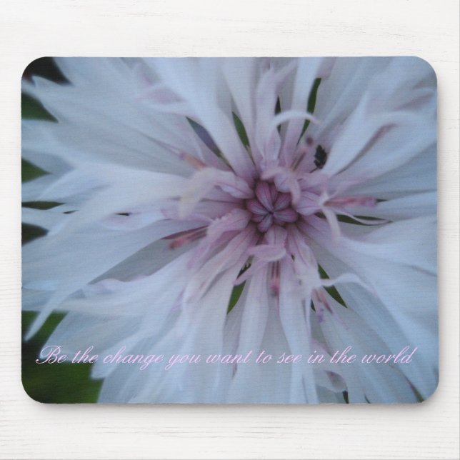 Mousepad Seja a mudança que você quer ver… (Frente)