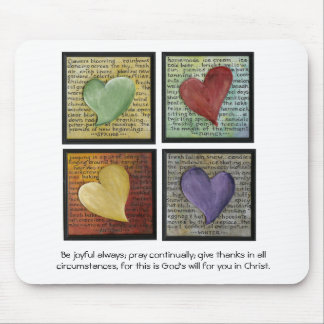 Mousepad Seja alegre sempre